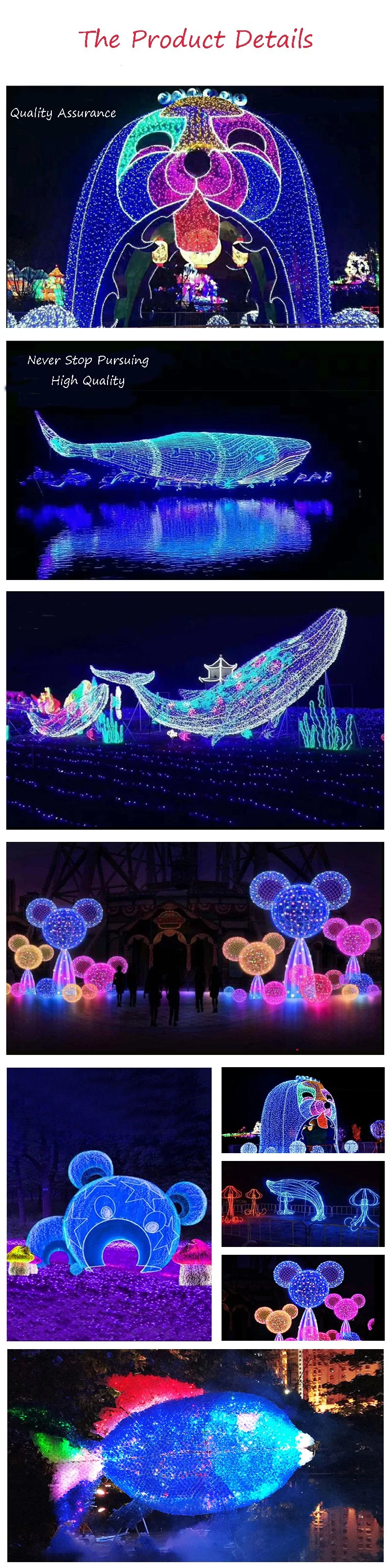 2021 New Product LED Bear Light Lighting Decoration LED 3D Animal Decorative Lighting Motif Christmas