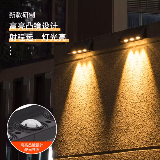 옥외 사용을 위한 방수 현대식 비상 전원 RGB LED 태양광 정원 조명