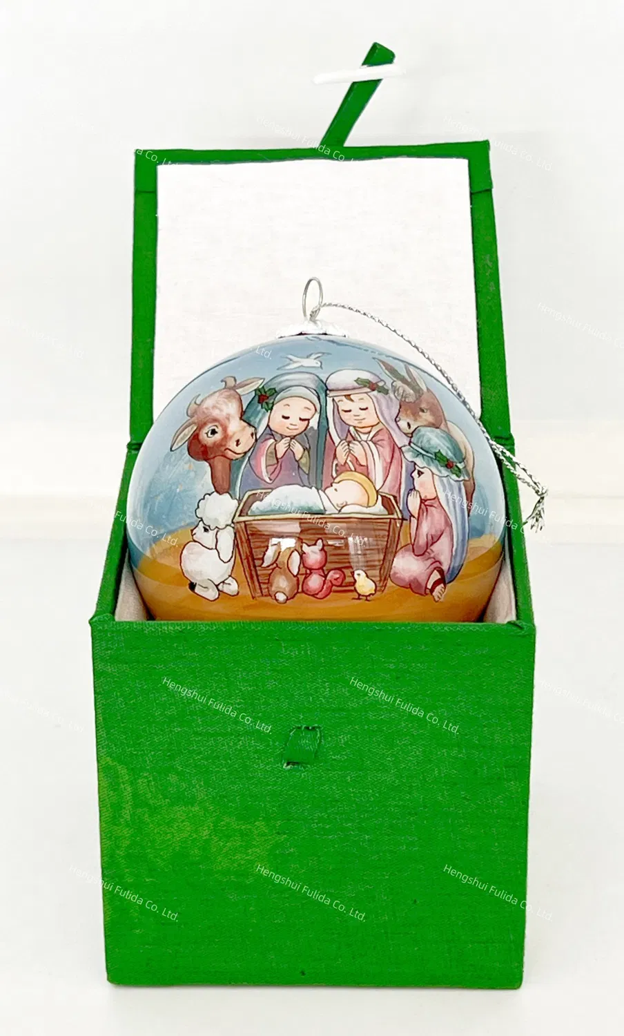 바다색 크리스마스 트리 가지, 반짝이는 크리스마스 장식